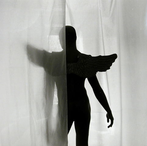 Robert Giard, Male Nude Wearing Angel Wings, 1994