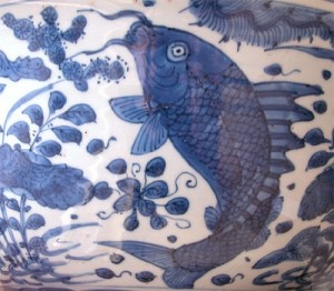 A RARE CHINESE BLUE & WHITE MING BOWL, Wanli (1573-1619)