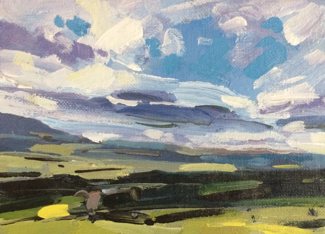 Colin Cook, Wensleydale in Spring