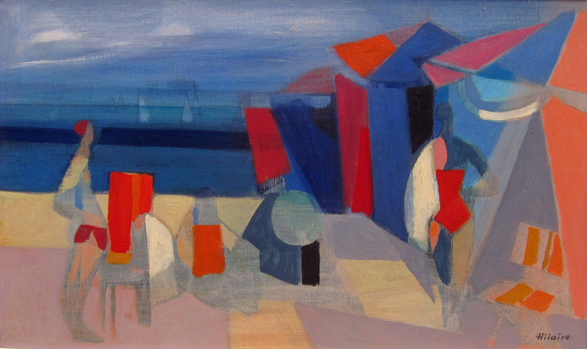 Camille Hilaire, La Plage
