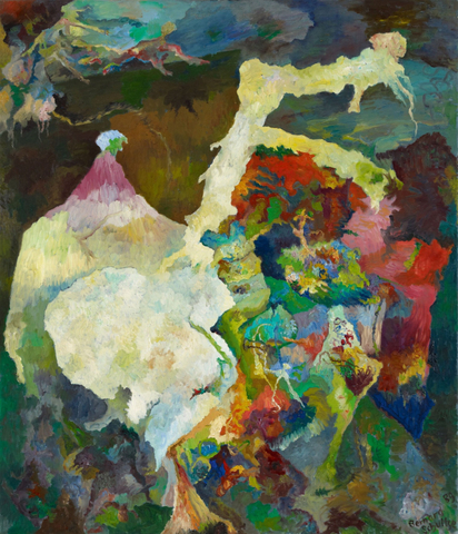 Bernard SCHULTZE 伯纳德·舒尔茨  leibhaftig 真实, 1989