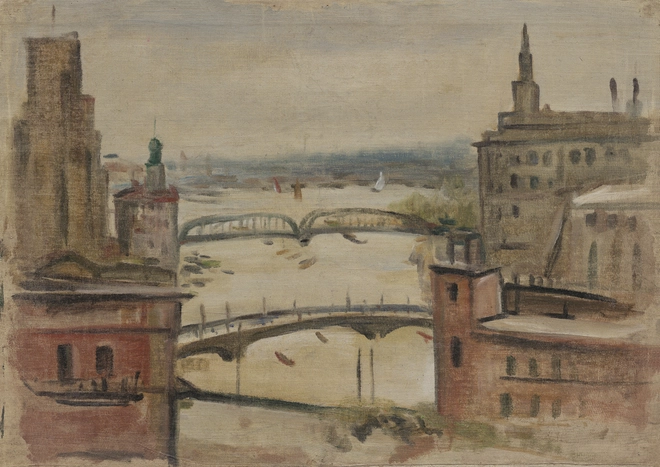 李骆公 Li Luogong  苏州河, 1961