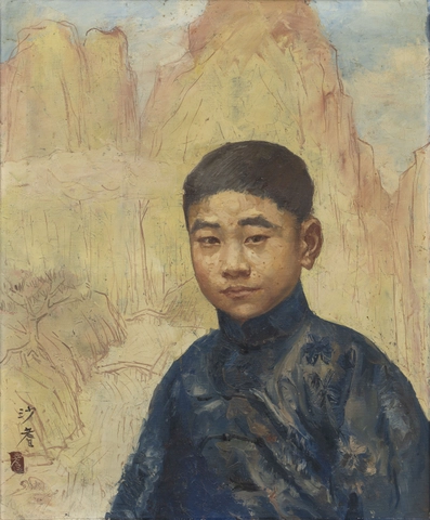 沙耆 Sa Dji  自画像 Self-portrait, 1940