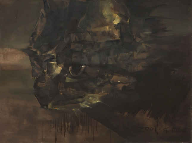 宋琨 Song Kun  夜里的小兽 No.1 Little Animal at Night No.1, 2001