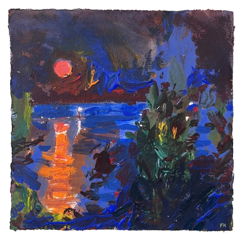 Frances Hatch, Buoyant Harbour Moon