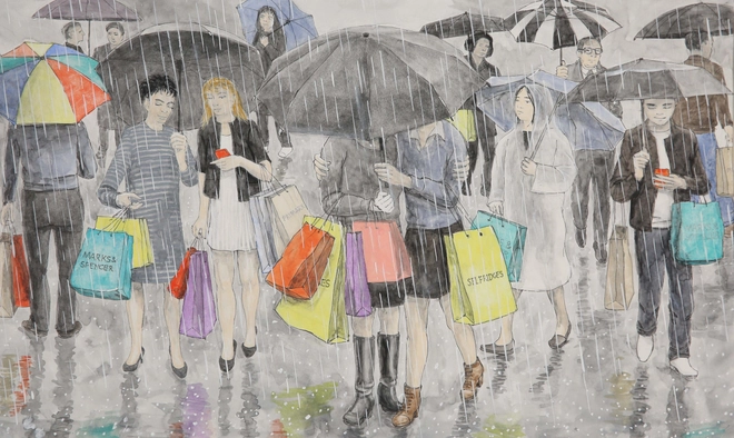 Arthur Lockwood, Shopping in the Rain