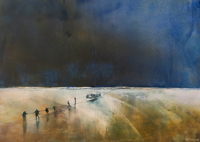 David Firmstone MBE, Pulling in the Gem, Isle of Wight