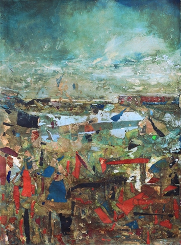 Robin Richmond, Beachcombing on a Stormy Day, Costa Rica