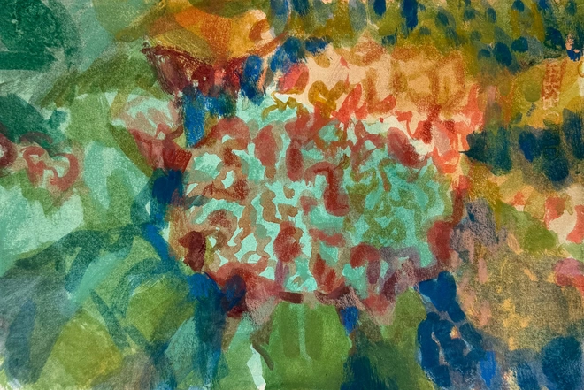 Caroline Cornelius, Hydrangea at Dumfries House II