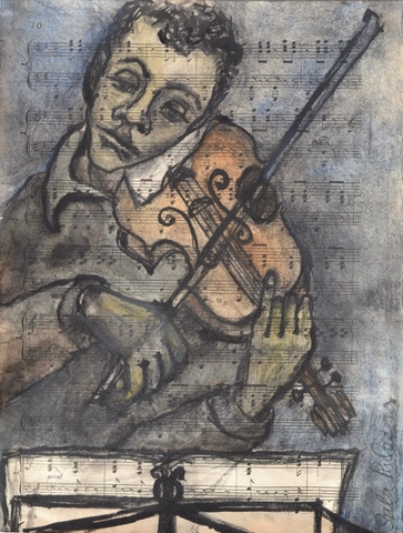 Sula Rubens, Violinist Study
