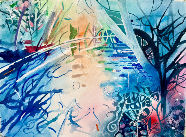 David Wiseman, Woodland River Walk Gower