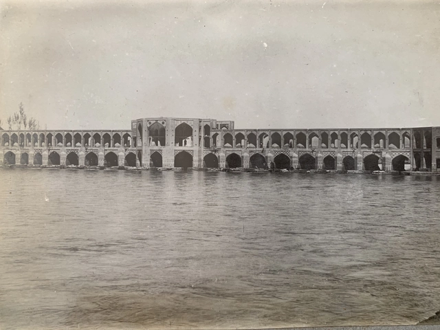 Antoin Sevruguin, Pul-i Khwaju, Isfahan, Late 19th Century or early 20th Century