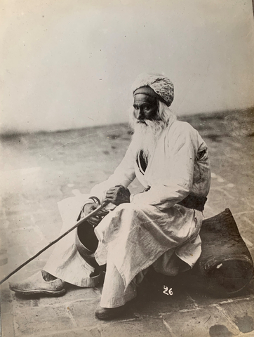 Antoin Sevruguin, A Dervish, Late 19th Century or early 20th Century
