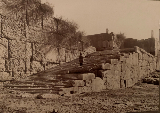 Ernst Herzfeld, The great staircase to the terrace complex, 1923-24