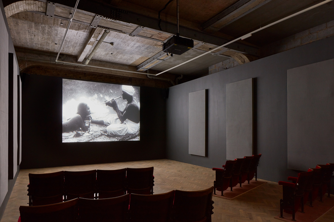 <p style="text-align: left;">Installation view, Thomas Dane Gallery, London</p>