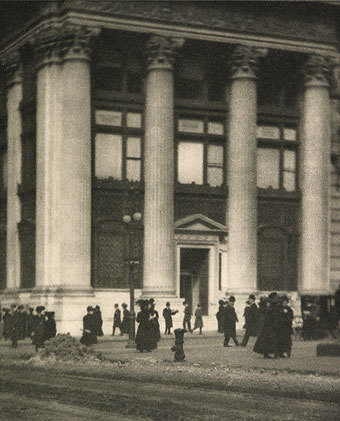 The Knickerbocker Trust Company, ca. 1905 - 1910, Vintage photogravure