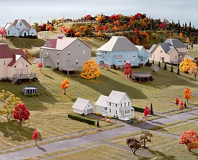 James Casebere and Leandro Erlich: Lifelike