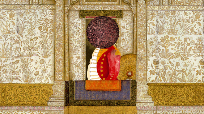 Shahzia Sikander in Tigers &amp; Dragons: India and Wales in Britain