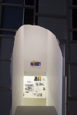 <p>installation view:<strong> Erik van Lieshout</strong> 'Ministry of Subculture', 2012</p>