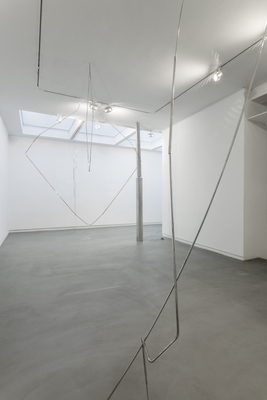 <p>Sarah Pichlkostner<i>, KUY "I wanna know what will happen tomorrow?" KAY, was still walking, </i>2018,Installation view at Annet Gelink Gallery, Amsterdam, photos by Michel Claus</p>