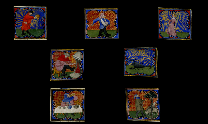 Labors of the Months and Zodiac Signs