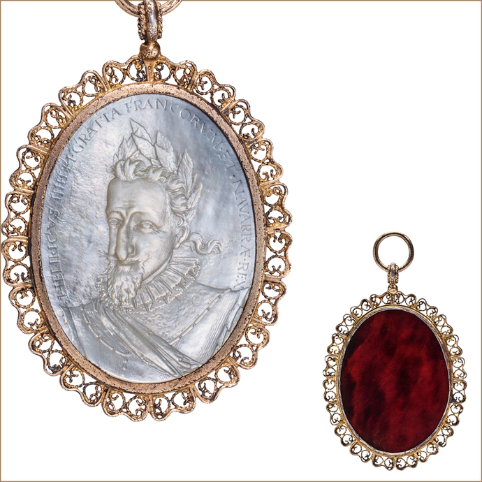 pendant cameo henry iv