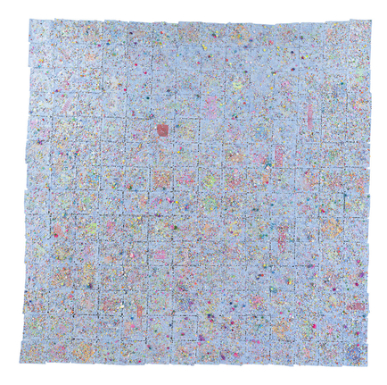 Untitled #9 (For Alexander), 2022, Mixed media on canvas