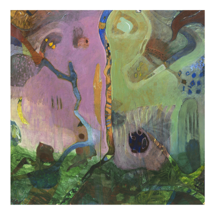 First Mesquitescape, 2001, Acrylic on canvas