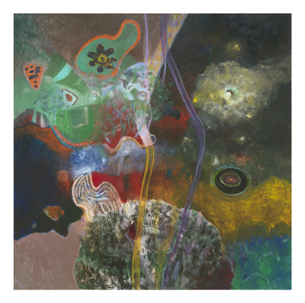 Celestialscape, 2001, Acrylic on canvas