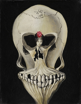 Dal&iacute;, Ballerine en t&ecirc;te de mort (Ballerina in Skull), circa 1939