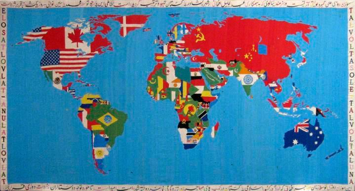 Alighiero Boetti Mappa, 1989