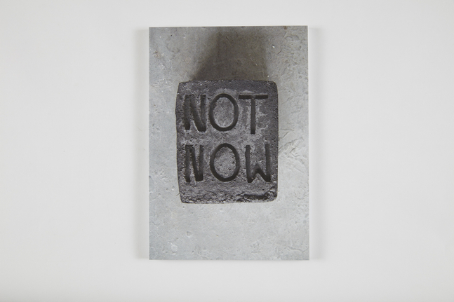 Esther Kl&auml;s,&nbsp;Not Now, 2014, &nbsp;