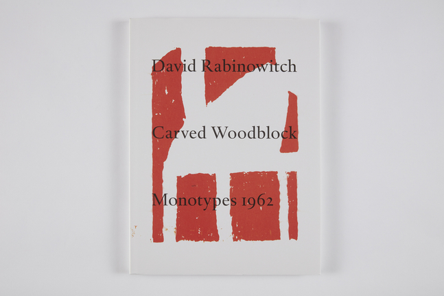 David Rabinowitch: Carved Woodblock Monotypes 1962, 2003