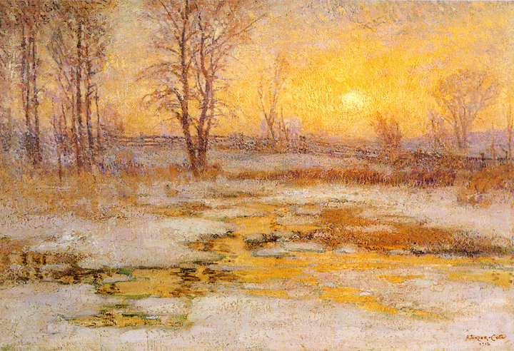 <span class=%22title%22>The Thaw, March Evening in Arthabaska - Le dégel, un soir de mars, Arthabaska<span class=%22title_comma%22>, </span></span><span class=%22year%22>1913</span>