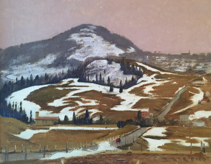 Robert Pilot Spring, Ste. Adele Oil on canvas 22 x 28 in 55.9 x 71.1 cm