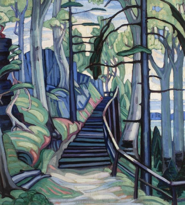 <span class=%22title%22>Forest Stairway (Cliff Path) - Escalier dans la forêt (sentier au bord de la falaise)<span class=%22title_comma%22>, </span></span><span class=%22year%22>1930 (circa)</span>