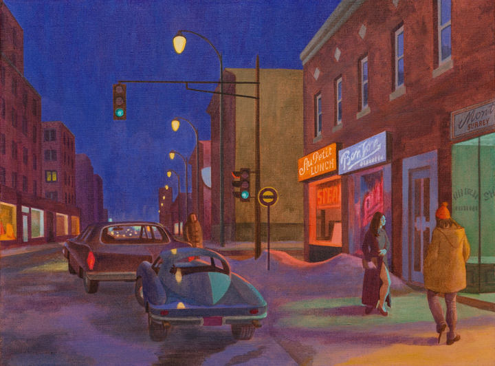 Philip Surrey, Au Petit Lunch (St. Catherine West at Metcalfe Avenue, Westmount), 1972 (circa)