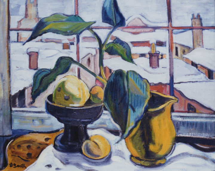 Ethel Seath, Still Life in a Window Seaforth Avenue