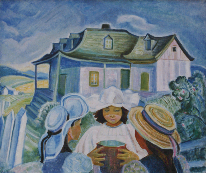 Anne Savage, The Strawberry Pickers, Cap-a-l'Aigle