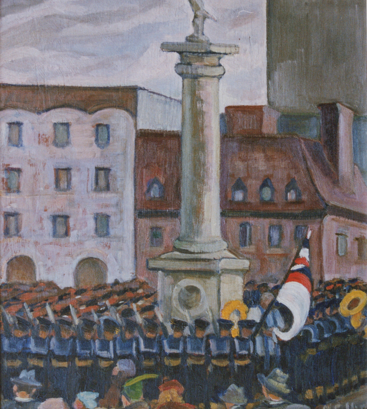 Nora Collyer, Trafalgar Day, Place Jacques Cartier