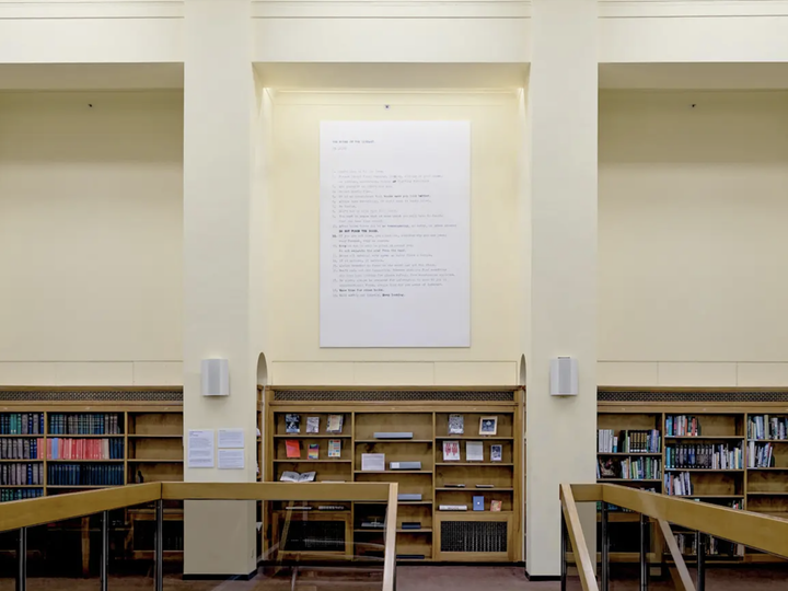 Peter Liversidge: The Rules of the Library