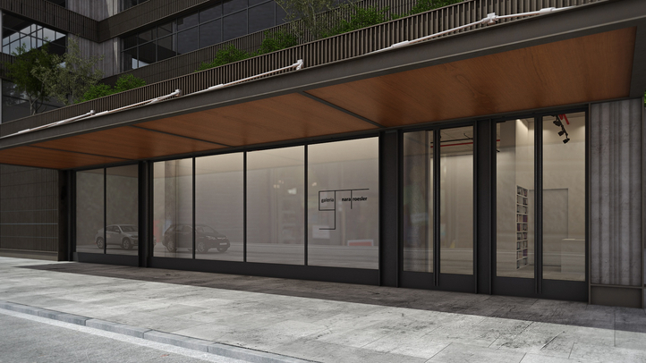 fachada da Galeria Nara Roesler na 511 W21 st St | 10011 | cortesia MPG Arquitetos