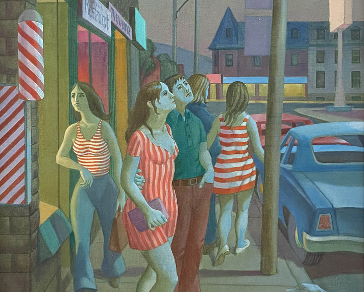 Perhaps Philip Surrey's Most Important Painting of its Vintage