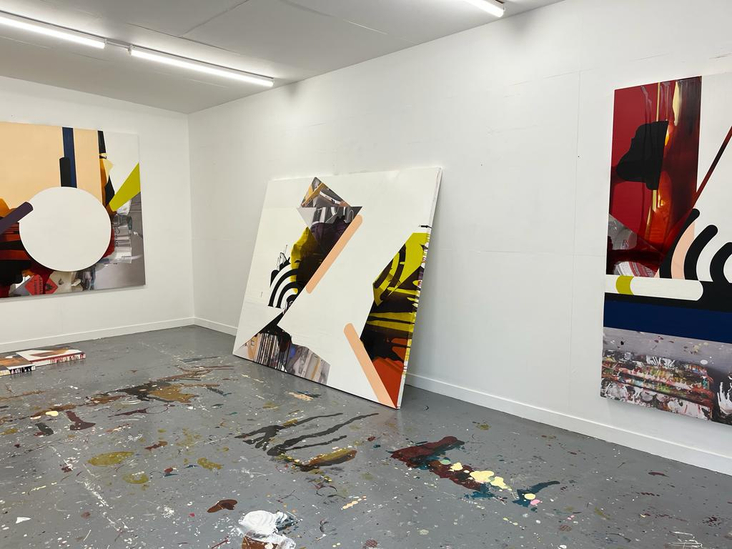 Michael Stubbs: studioshowflow curated by Glenn Brown