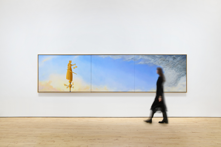 Installation view, Bruce Richards, Silent Sirens,&nbsp;James Cohan, 52 Walker St, New York, NY, February 20 - April 4, 2026.