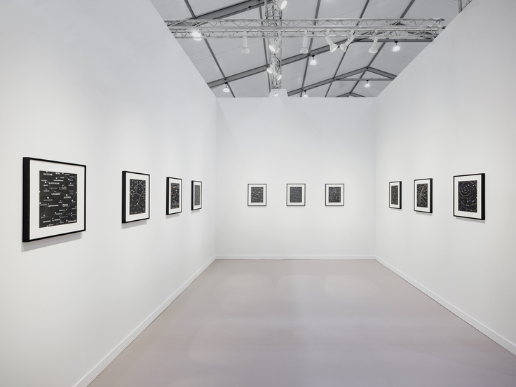 Installation view, Frieze Los Angeles, James Cohan, Booth B7, Los Angeles, CA, February 26 - March 1, 2026