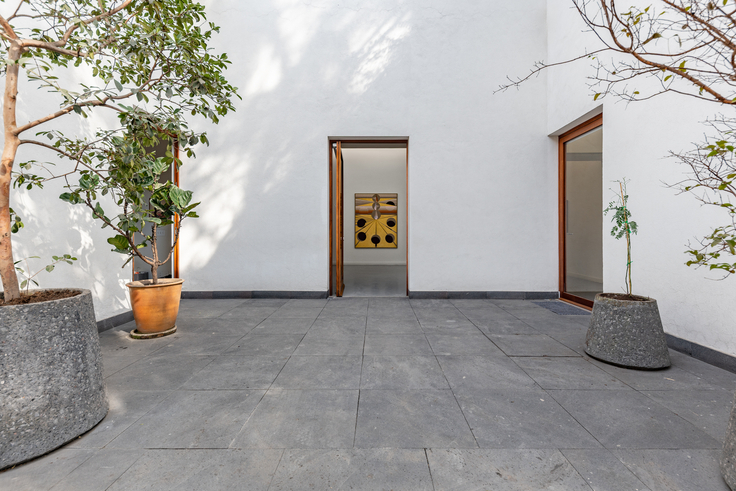 Installation view, Eamon Ore-Giron,&nbsp;Chilango Smoke,&nbsp;Casa Siza, Mexico City, Mexico, February 3-28, 2026