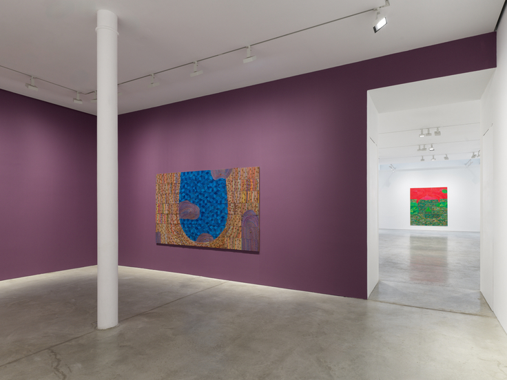 Installation view, Elias Sime,&nbsp;FINAL DROP (የመጨረሻዋ ጠብታ),&nbsp;James Cohan, 48 Walker St, New York, NY, February 21 - April 4, 2026