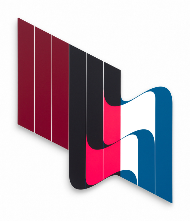 Terry Haggerty, A, 2024, Acrylic on canvas,