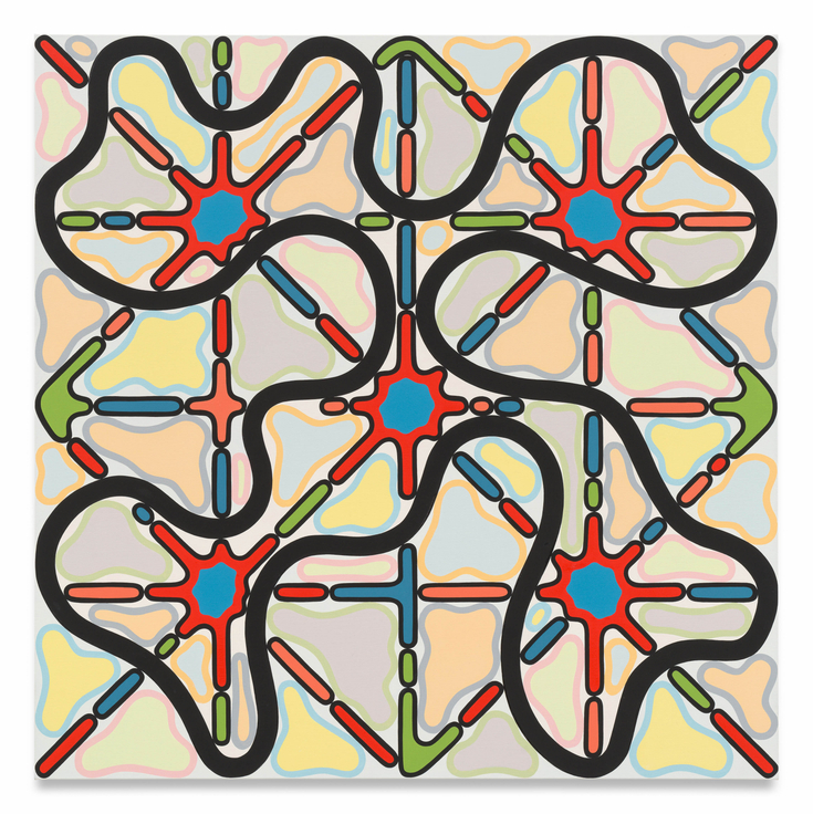 Runaway, 2024, Oil on canvas, 40 x 40 inches, 101.6 x 101.6 cm, MMG#38130